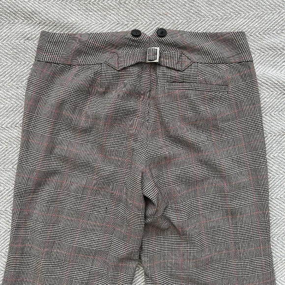 Club Monaco ⎮ Plaid wide flare leg trouser - Picture 6 of 10